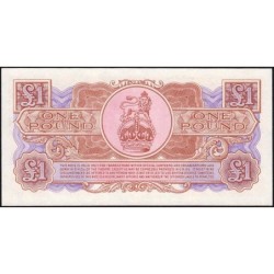 Grande-Bretagne - Billet militaire - Pick M29 - 1 pound - Série E/2 - 1956 - Etat : SPL