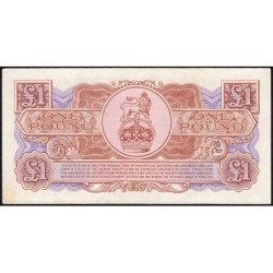 Grande-Bretagne - Billet militaire - Pick M29 - 1 pound - Série E/2 - 1956 - Etat : SUP