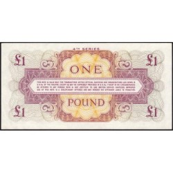Grande-Bretagne - Billet militaire - Pick M36a - 1 pound - Série K/2 - 1962 - Etat : SPL
