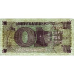 Grande-Bretagne - Billet militaire - Pick M48 - 10 new pence - Série A/2 - 1972 - Etat : SPL+