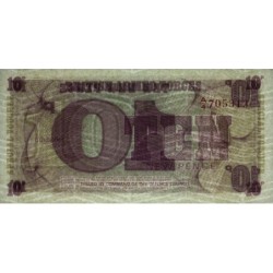 Grande-Bretagne - Billet militaire - Pick M48 - 10 new pence - Série A/4 - 1972 - Etat : NEUF