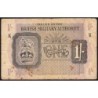 Grande-Bretagne - Billet militaire - Pick M2_2 - 1 shilling - Série K - 1943 - Etat : TB-