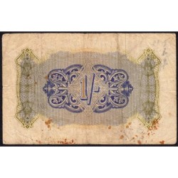 Grande-Bretagne - Billet militaire - Pick M2_2 - 1 shilling - Série K - 1943 - Etat : TB-