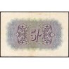 Grande-Bretagne - Billet militaire - Pick M4_1 - 5 shillings - Série A - 1943 - Etat : TTB