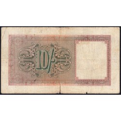 Grande-Bretagne - Billet militaire - Pick M5_2 - 10 shillings - Série 02 K - 1943 - Etat : TB-