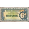 Grande-Bretagne - Billet militaire - Pick M17a - 6 pence - Sans série - 1948 - Etat : TB