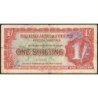 Grande-Bretagne - Billet militaire - Pick M18a - 1 shilling - Sans série - 1948 - Etat : TB-