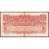 Grande-Bretagne - Billet militaire - Pick M18a - 1 shilling - Sans série - 1948 - Etat : TB-
