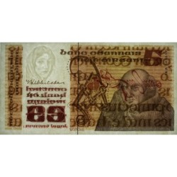 Irlande - Pick 71a - 5 pounds - Série IKA - 26/02/1976 - Etat : SPL+
