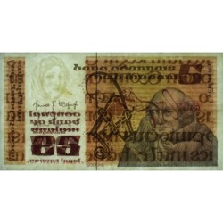 Irlande - Pick 71d - 5 pounds - Série AGF - 18/10/1985 - Etat : TTB-