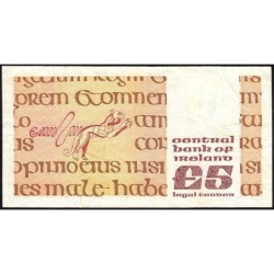 Irlande - Pick 71e - 5 pounds - Série AHG - 08/04/1993 - Etat : TB