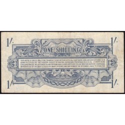 Grande-Bretagne - Billet militaire - Pick M11a - 1 shilling - Sans série - 1946/1947 - Etat : TB