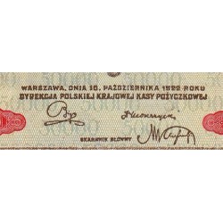 Pologne - Pick 33 - 50'000 marek - Série I - 10/10/1922 - Etat : SUP