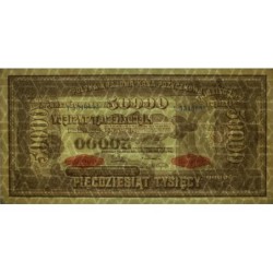 Pologne - Pick 33 - 50'000 marek - Série I - 10/10/1922 - Etat : SUP