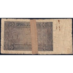 Pologne - Pick 134_1 - 2 zlote - Série W - 01/07/1948 - Etat : AB