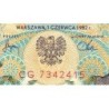 Pologne - Pick 144b_2 - 200 zlotych - Série CG - 01/06/1982 - Etat : TTB-