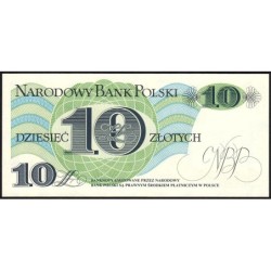 Pologne - Pick 148a - 10 zlotych - Série L - 01/06/1982 - Etat : NEUF