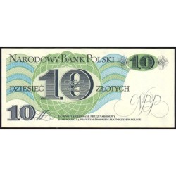 Pologne - Pick 148a - 10 zlotych - Série N - 01/06/1982 - Etat : NEUF