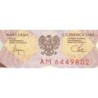 Pologne - Pick 149b - 20 zlotych - Série AM - 01/06/1982 - Etat : pr.NEUF