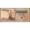 Pologne - Pick 153a_1 - 50'000 zlotych - Série C - 01/12/1989 - Etat : B