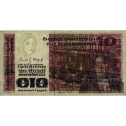 Irlande - Pick 72b - 10 pounds - Série JHH - 21/02/1986 - Etat : TTB