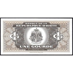 Haïti - Pick 259b - 1 gourde - Série CT - 1993 - Etat : SUP