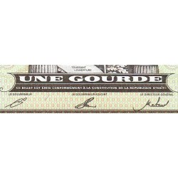 Haïti - Pick 259b - 1 gourde - Série CT - 1993 - Etat : SUP