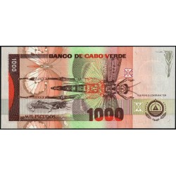Cap-Vert - Pick 65b - 1'000 escudos - Série HU - 01/07/2002 - Etat : NEUF