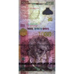 Cap-Vert - Pick 70a - 1'000 escudos - Série HE - 25/09/2007 - Etat : NEUF