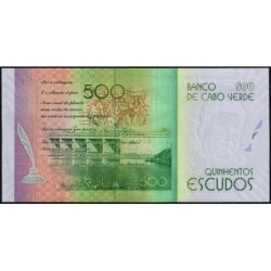 Cap-Vert - Pick 72 - 500 escudos - Série CM - 05/07/2014 - Etat : NEUF