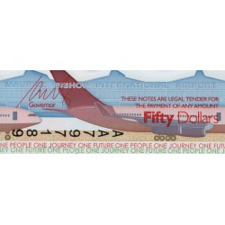 Etats de l'Est des Caraïbes - Pick 62 -50 dollars - Série AA - 2024 - Polymère comm. - Etat : NEUF