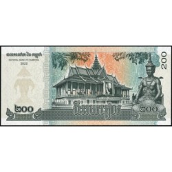 Cambodge - Pick 65A - 200 riels - Série កគ - 2022 - Etat : NEUF