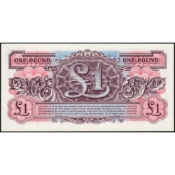 Grande-Bretagne - Billet militaire - Pick M22a - 1 pound - Série AA/9 - 1948 - Etat : NEUF
