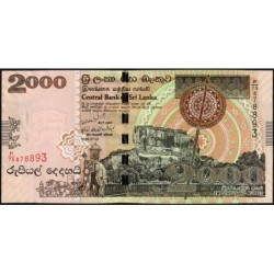 Sri-Lanka - Pick 121b - 1'000 rupees - Série P/75 - 03/07/2006 - Etat : NEUF