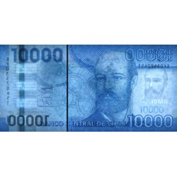 Chili - Pick 164i - 10'000 pesos - Série EF - 2020 - Etat : NEUF