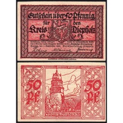 Allemagne - Notgeld - Diepholz - 50 pfennig - 01/09/1920 - Etat : SPL