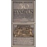Allemagne - Notgeld - Hameln - 50 pfennig - 01/06/1921 - Etat : SPL