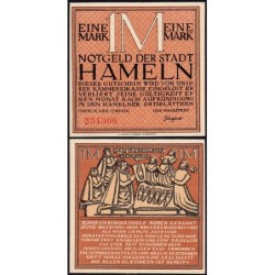 Allemagne - Notgeld - Hameln - 1 mark - 01/06/1921 - Etat : NEUF