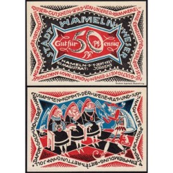 Allemagne - Notgeld - Hameln - 50 pfennig - Type 2 - 01/09/1921 - Etat : NEUF