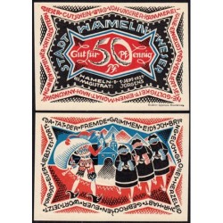 Allemagne - Notgeld - Hameln - 50 pfennig - Type 5 - 01/09/1921 - Etat : NEUF