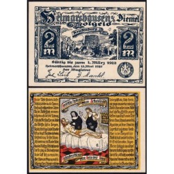 Allemagne - Notgeld - Helmarshausen - 2 mark - 15/05/1921 - Etat : pr.NEUF