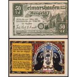 Allemagne - Notgeld - Helmarshausen - 50 pfennig - 15/05/1921 - Etat : NEUF