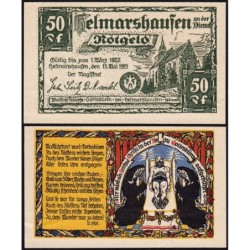 Allemagne - Notgeld - Helmarshausen - 50 pfennig - 15/05/1921 - Etat : SUP