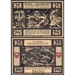 Allemagne - Notgeld - Hessisch-Oldendorf - 25 pfennig - 01/10/1921 - Etat : NEUF