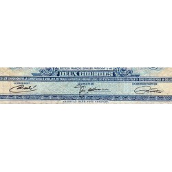 Haïti - Pick 201_2 - 2 gourdes - Série J - 12/04/1919 (1971) - Etat : TB