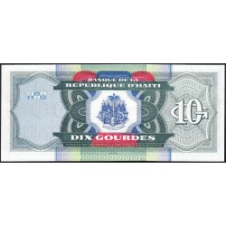Haïti - Pick 265a_2 - 10 gourdes - Série BK - 2000 - Etat : NEUF