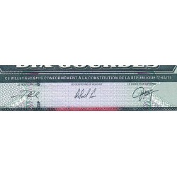 Haïti - Pick 265a_2 - 10 gourdes - Série BK - 2000 - Etat : NEUF