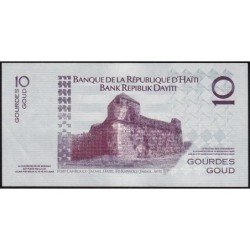 Haïti - Pick 272e - 10 gourdes - Série L - 2012 - Commémoratif - Etat : TTB