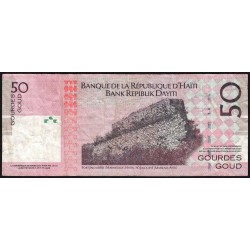 Haïti - Pick 274g _2- 50 gourdes - Série AR - 2019 - Commémoratif - Etat : TB-