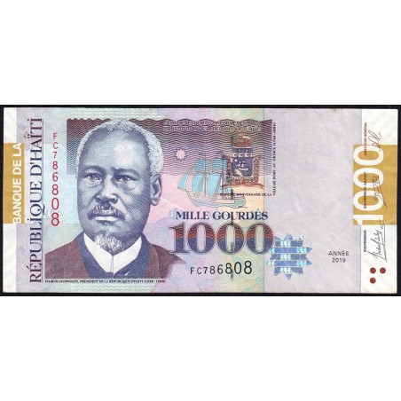 Haïti - Pick 278g _2- 1'000 gourdes - Série FC - 2019 - Commémoratif - Etat : TTB-